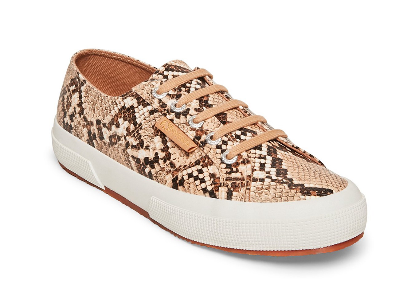 Tenis Feminino Marrom/Serpentine - Superga 2750 Snakepufanw - FYRIN-8253